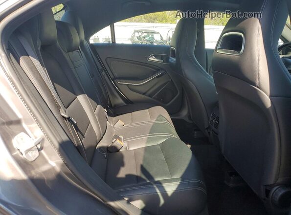 WDDSJ4EB2GN387600 2016 MERCEDES-BENZ CLA-CLASS Gray Rear seats view