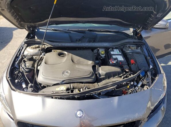 WDDSJ4EB2GN387600 2016 MERCEDES-BENZ CLA-CLASS Gray Rear interior view