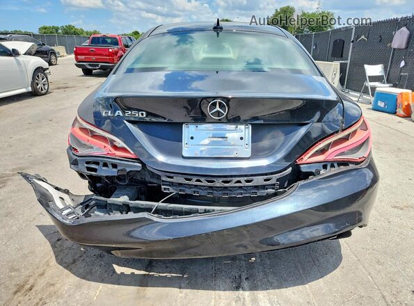 WDDSJ4EB2GN392179 2016 MERCEDES-BENZ CLA-CLASS Black Vista trasera