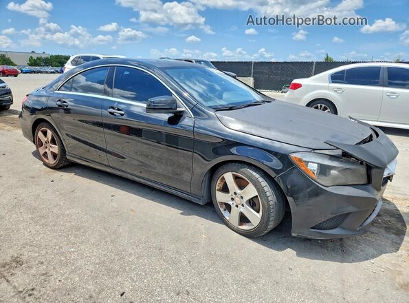 WDDSJ4EB2GN392179 2016 MERCEDES-BENZ CLA-CLASS Black Delantero derecho