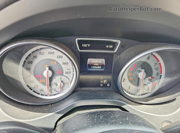 WDDSJ4EB2GN392179 2016 MERCEDES-BENZ CLA-CLASS Black Vista del cuadro de instrumentos