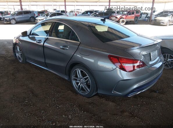 WDDSJ4EB2HN421732 2017 MERCEDES-BENZ CLA 250 Серый Задняя левая четверть