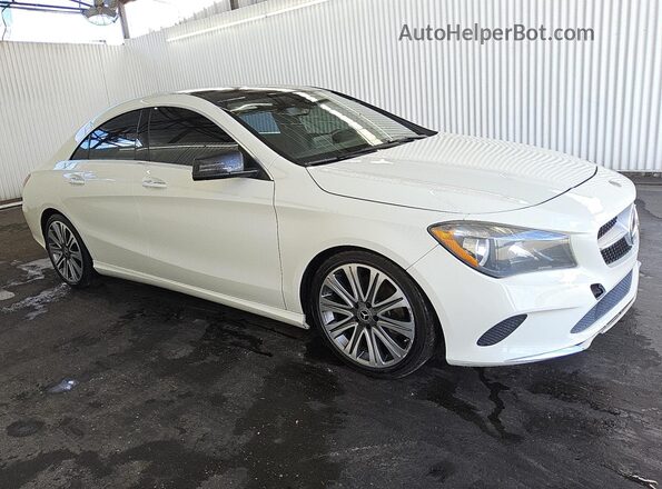 WDDSJ4EB2JN590526 2018 MERCEDES-BENZ CLA-CLASS White 