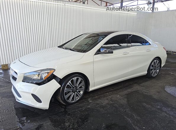 WDDSJ4EB2JN590526 2018 MERCEDES-BENZ CLA-CLASS White 