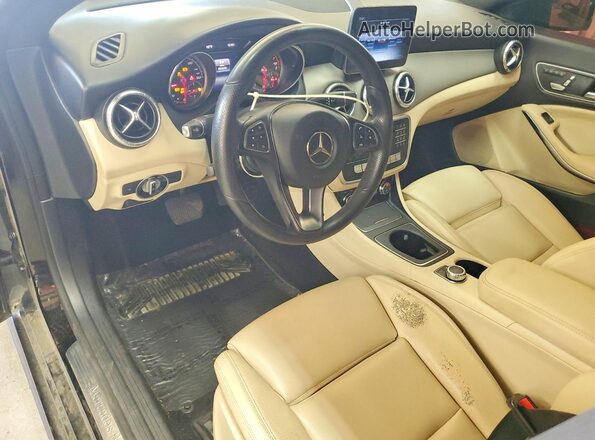 WDDSJ4EB2JN657755 2018 MERCEDES-BENZ CLA-CLASS Black Вид щитка приладів