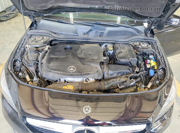 WDDSJ4EB2JN657755 2018 MERCEDES-BENZ CLA-CLASS Black Вид підкапотного простору
