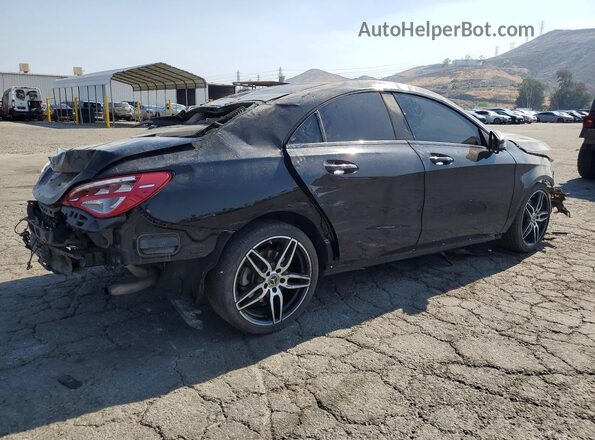 WDDSJ4EB2JN693171 2018 MERCEDES-BENZ CLA-CLASS Black Trasero derecho