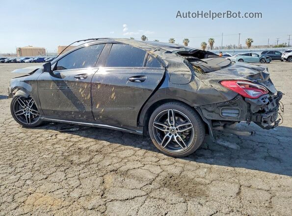 WDDSJ4EB2JN693171 2018 MERCEDES-BENZ CLA-CLASS Black Trasero izquierdo