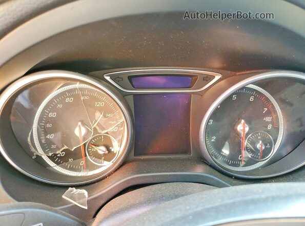 WDDSJ4EB2JN693171 2018 MERCEDES-BENZ CLA-CLASS Black Vista del cuadro de instrumentos
