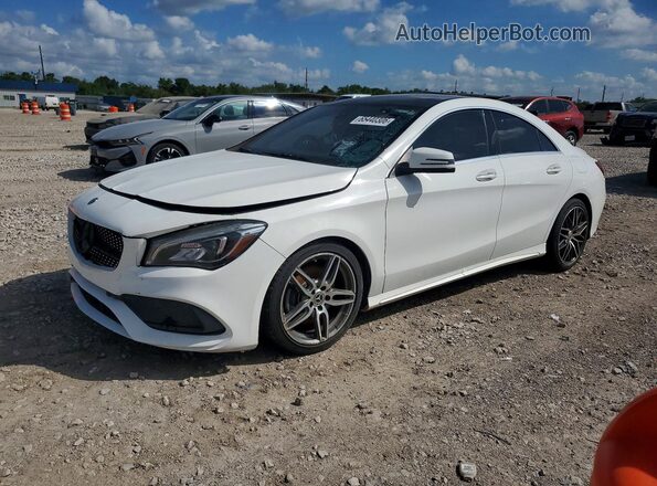 WDDSJ4EB2KN729877 2019 MERCEDES-BENZ CLA-CLASS Белый Задняя левая четверть