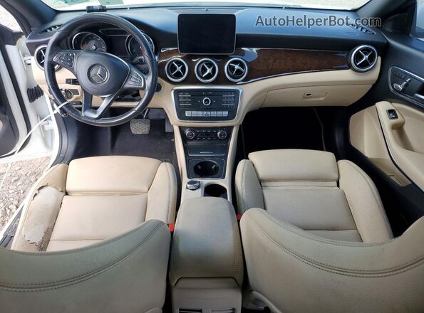WDDSJ4EB2KN729877 2019 MERCEDES-BENZ CLA-CLASS Белый Вид щитка приборов