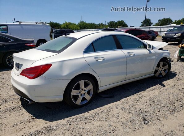 WDDSJ4EB3GN323999 2016 MERCEDES-BENZ CLA-CLASS Белый Задняя правая четверть