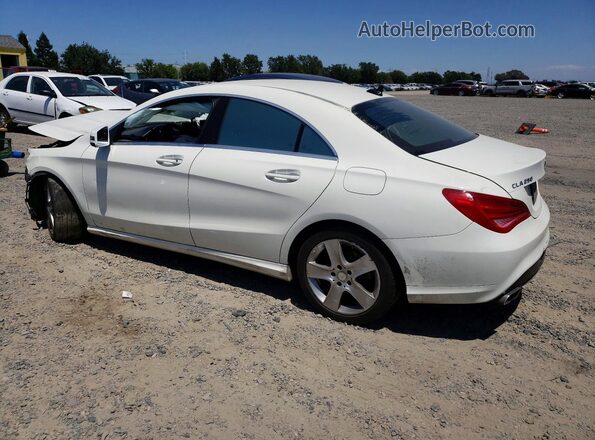 WDDSJ4EB3GN323999 2016 MERCEDES-BENZ CLA-CLASS Белый Задняя левая четверть