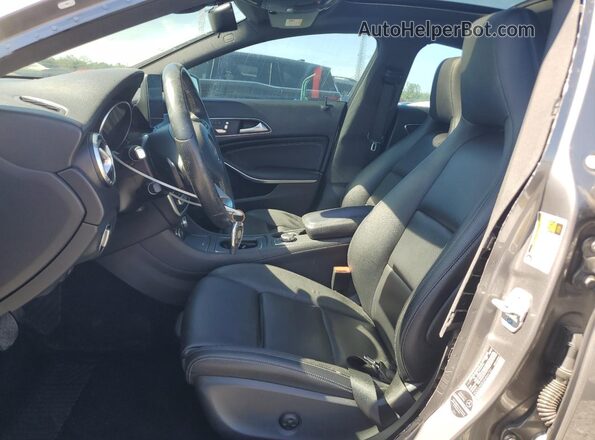 WDDSJ4EB3JN506732 2018 MERCEDES-BENZ CLA-CLASS Gray წინა სალონის ხედი