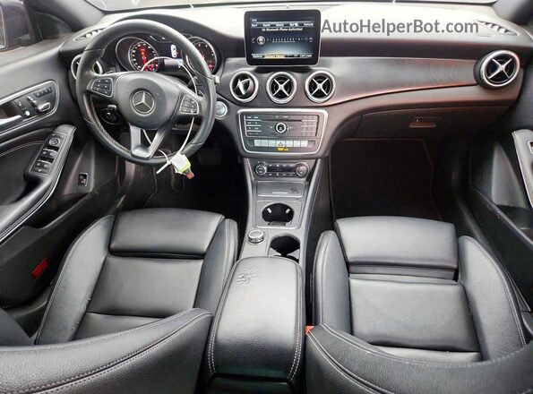 WDDSJ4EB3JN515964 2018 MERCEDES-BENZ CLA-CLASS Silver Вид панелі приладів