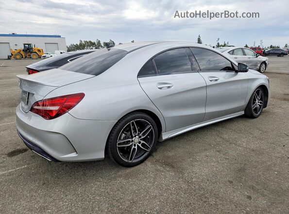 WDDSJ4EB3JN515964 2018 MERCEDES-BENZ CLA-CLASS Silver Задня права чверть