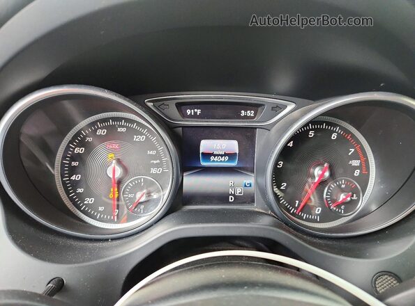 WDDSJ4EB3JN515964 2018 MERCEDES-BENZ CLA-CLASS Silver Вид щитка приладів