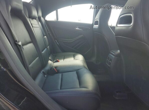 WDDSJ4EB3JN519044 2018 MERCEDES-BENZ CLA-CLASS Black Rear seats view