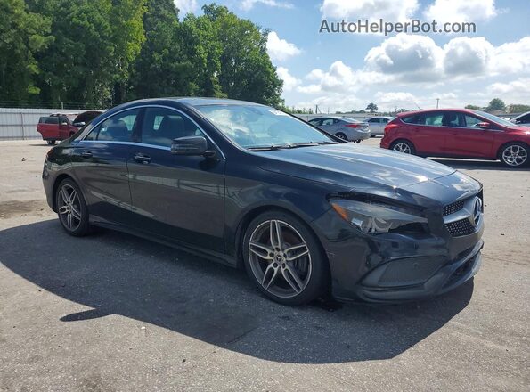 WDDSJ4EB3JN519044 2018 MERCEDES-BENZ CLA-CLASS Black Front right