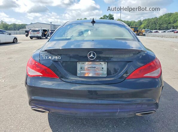 WDDSJ4EB3JN519044 2018 MERCEDES-BENZ CLA-CLASS Black Rear view