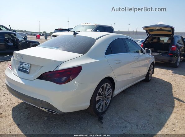 WDDSJ4EB3JN550763 2018 MERCEDES-BENZ CLA 250 White Tył prawy