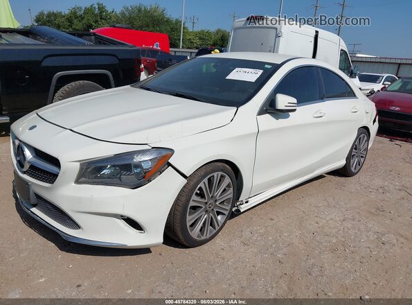 WDDSJ4EB3JN550763 2018 MERCEDES-BENZ CLA 250 White Przód lewy