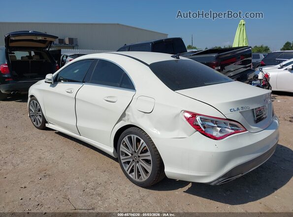WDDSJ4EB3JN550763 2018 MERCEDES-BENZ CLA 250 White Tył lewy