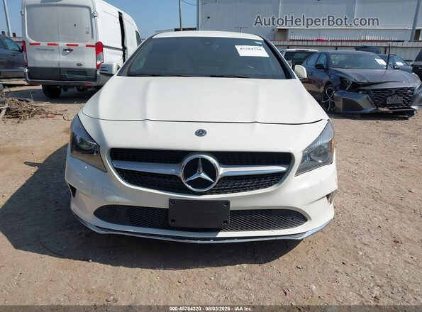 WDDSJ4EB3JN550763 2018 MERCEDES-BENZ CLA 250 White Widok wnętrza z tyłu