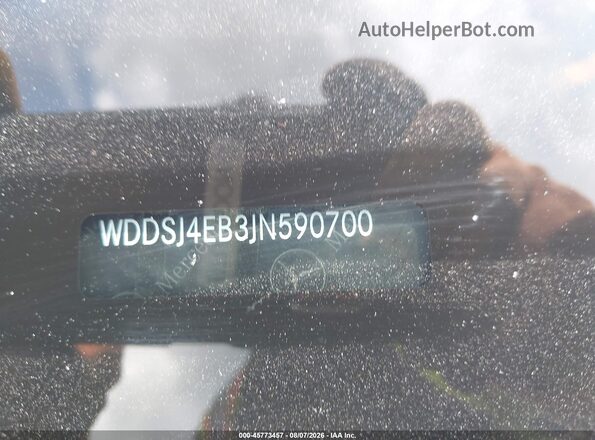WDDSJ4EB3JN590700 2018 MERCEDES-BENZ CLA 250 Gray 