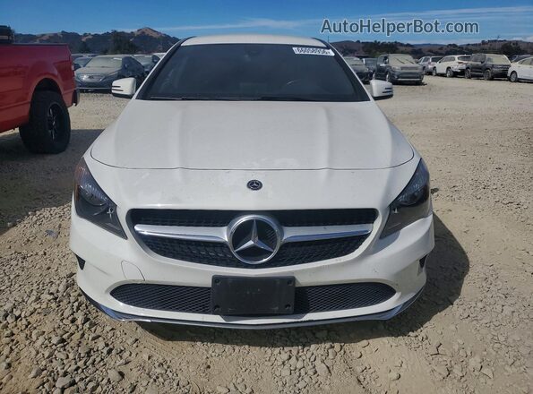 WDDSJ4EB3JN602120 2018 MERCEDES-BENZ CLA-CLASS White Vista frontal
