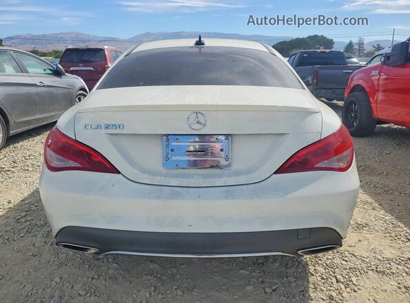 WDDSJ4EB3JN602120 2018 MERCEDES-BENZ CLA-CLASS White Vista trasera