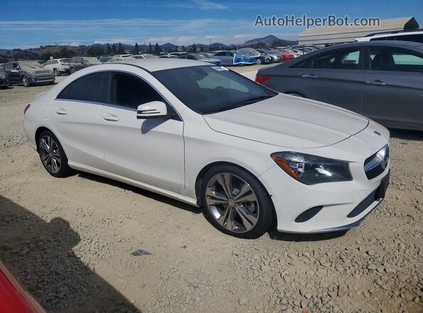 WDDSJ4EB3JN602120 2018 MERCEDES-BENZ CLA-CLASS White Delantero derecho