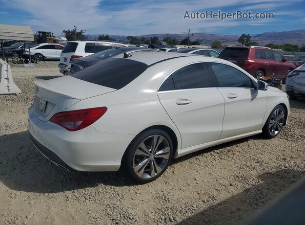 WDDSJ4EB3JN602120 2018 MERCEDES-BENZ CLA-CLASS White Trasero derecho
