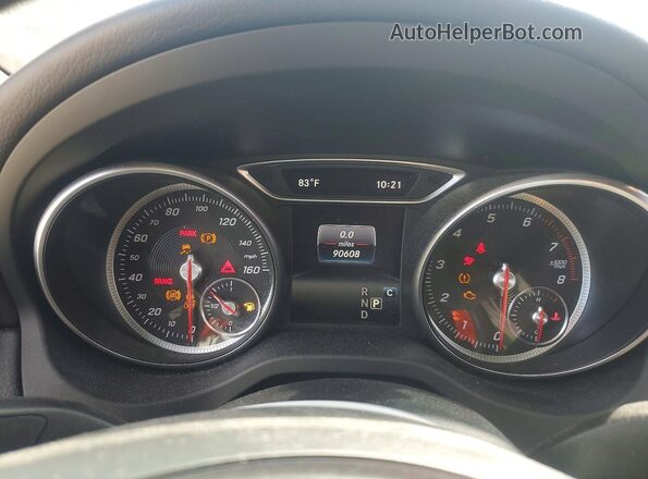 WDDSJ4EB3JN602120 2018 MERCEDES-BENZ CLA-CLASS White Vista del cuadro de instrumentos