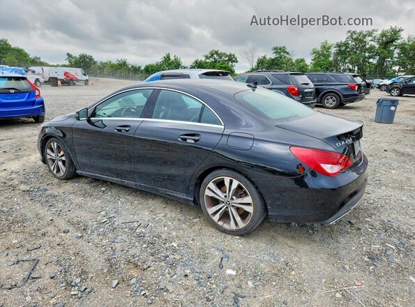 WDDSJ4EB3JN664732 2018 MERCEDES-BENZ CLA-CLASS Черный Задняя левая четверть