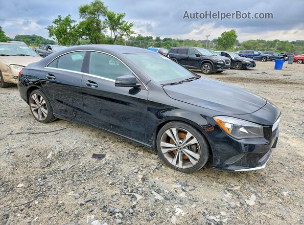 WDDSJ4EB3JN664732 2018 MERCEDES-BENZ CLA-CLASS Черный Передняя правая четверть