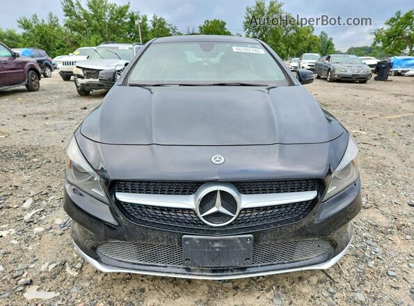 WDDSJ4EB3JN664732 2018 MERCEDES-BENZ CLA-CLASS Черный Вид спереди