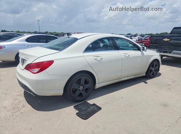 WDDSJ4EB4JN575266 2018 MERCEDES-BENZ CLA-CLASS Белый Задняя правая четверть