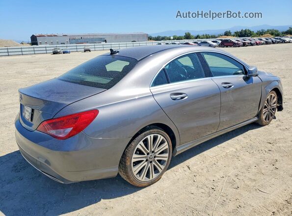 WDDSJ4EB4JN576594 2018 MERCEDES-BENZ CLA-CLASS Gray უკანა მარჯვენა