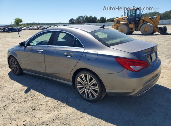WDDSJ4EB4JN576594 2018 MERCEDES-BENZ CLA-CLASS Gray უკანა მარცხენა