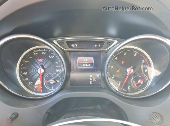 WDDSJ4EB4JN576594 2018 MERCEDES-BENZ CLA-CLASS Gray ხელსაწყოთა პანელის ხედი