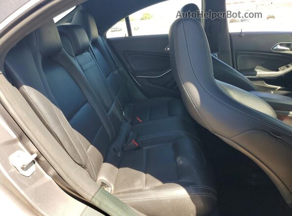 WDDSJ4EB4JN576594 2018 MERCEDES-BENZ CLA-CLASS Gray უკანა სავარძლების ხედი