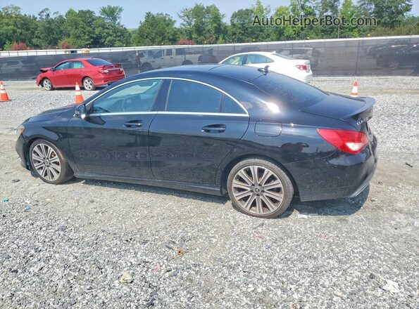 WDDSJ4EB4JN682785 2018 MERCEDES-BENZ CLA-CLASS Черный Задняя левая четверть