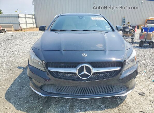 WDDSJ4EB4JN682785 2018 MERCEDES-BENZ CLA-CLASS Черный Вид спереди