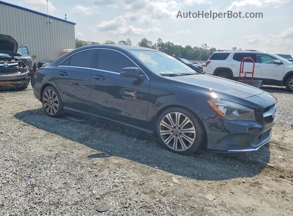 WDDSJ4EB4JN682785 2018 MERCEDES-BENZ CLA-CLASS Черный Передняя правая четверть