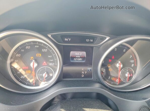 WDDSJ4EB4JN682785 2018 MERCEDES-BENZ CLA-CLASS Черный Вид щитка приборов