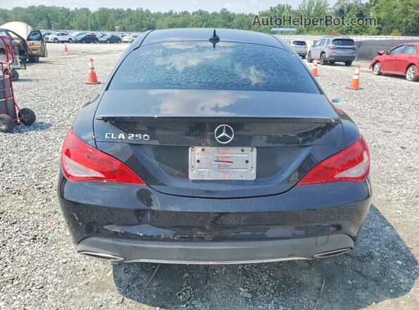 WDDSJ4EB4JN682785 2018 MERCEDES-BENZ CLA-CLASS Черный Вид сзади
