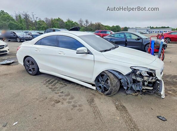 WDDSJ4EB4KN707914 2019 MERCEDES-BENZ CLA-CLASS Белый Передняя правая четверть