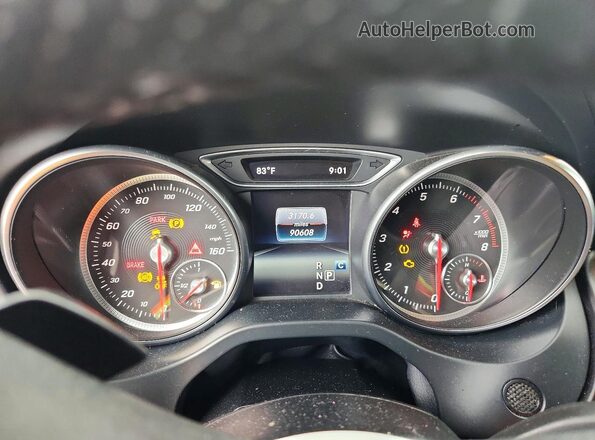WDDSJ4EB4KN707914 2019 MERCEDES-BENZ CLA-CLASS Белый Вид щитка приборов