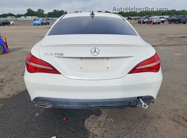 WDDSJ4EB4KN707914 2019 MERCEDES-BENZ CLA-CLASS Белый Вид сзади